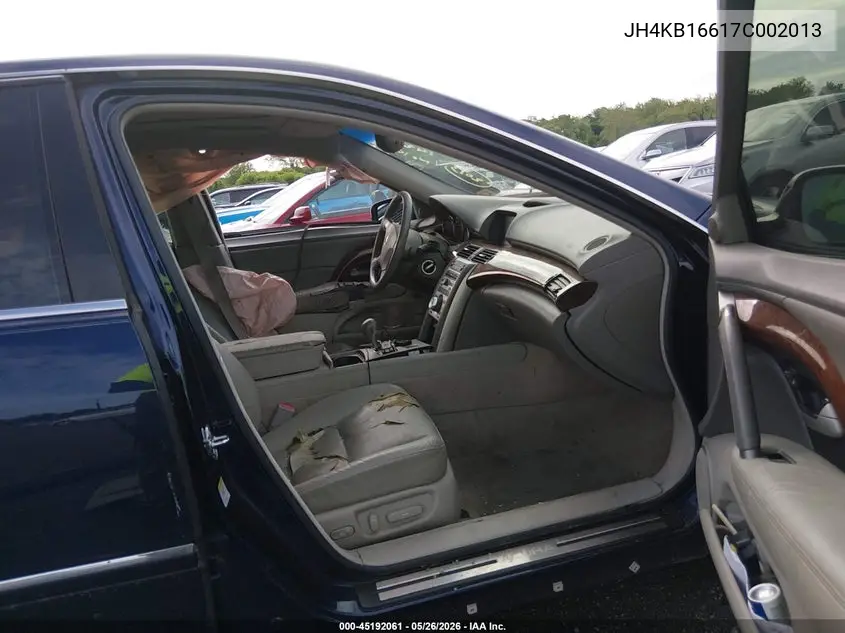 2007 Acura Rl 3.5 VIN: JH4KB16617C002013 Lot: 45192061