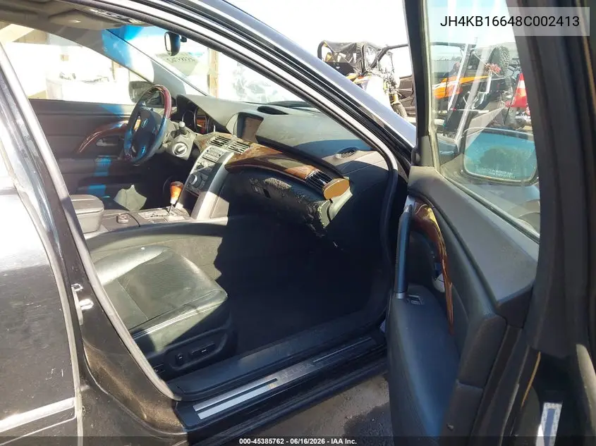 2008 Acura Rl 3.5 VIN: JH4KB16648C002413 Lot: 45385762