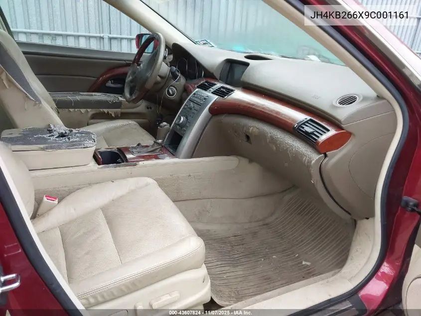 2009 Acura Rl 3.7 VIN: JH4KB266X9C001161 Lot: 43607824