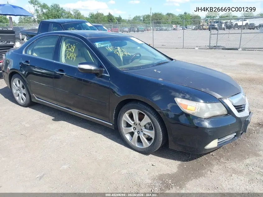 2009 Acura Rl 3.7 VIN: JH4KB26669C001299 Lot: 45249294