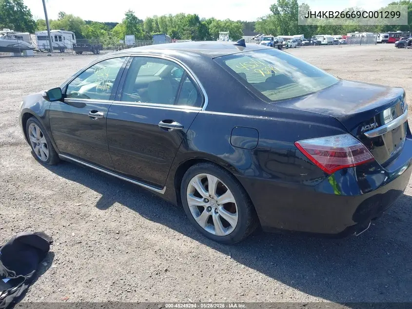 2009 Acura Rl 3.7 VIN: JH4KB26669C001299 Lot: 45249294
