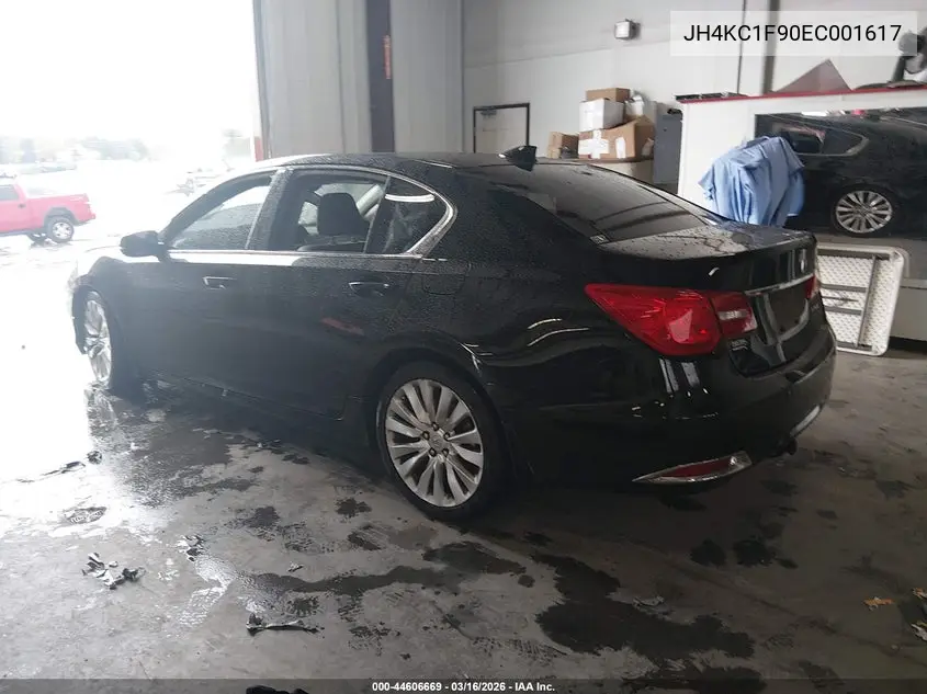 2014 Acura Rlx VIN: JH4KC1F90EC001617 Lot: 44606669