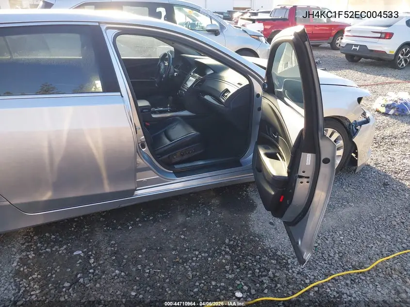 2014 Acura Rlx VIN: JH4KC1F52EC004533 Lot: 44710964