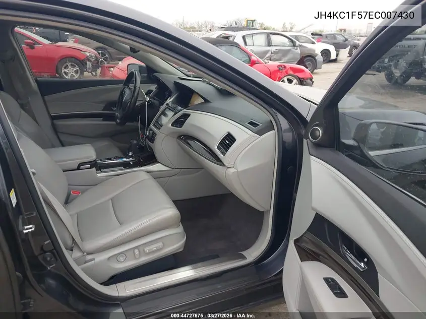 2014 Acura Rlx VIN: JH4KC1F57EC007430 Lot: 44727675