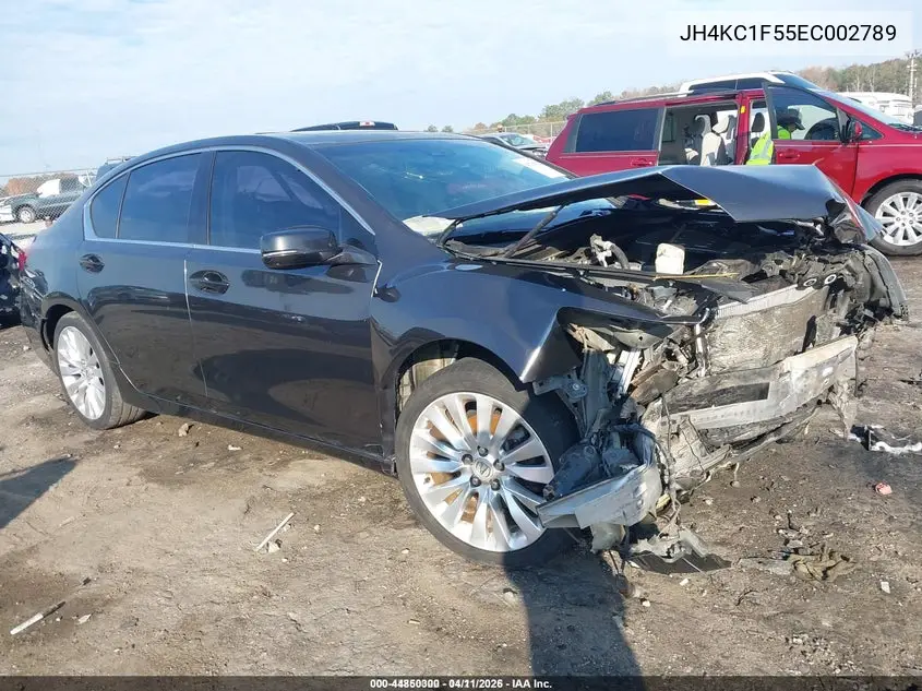 2014 Acura Rlx VIN: JH4KC1F55EC002789 Lot: 44850300
