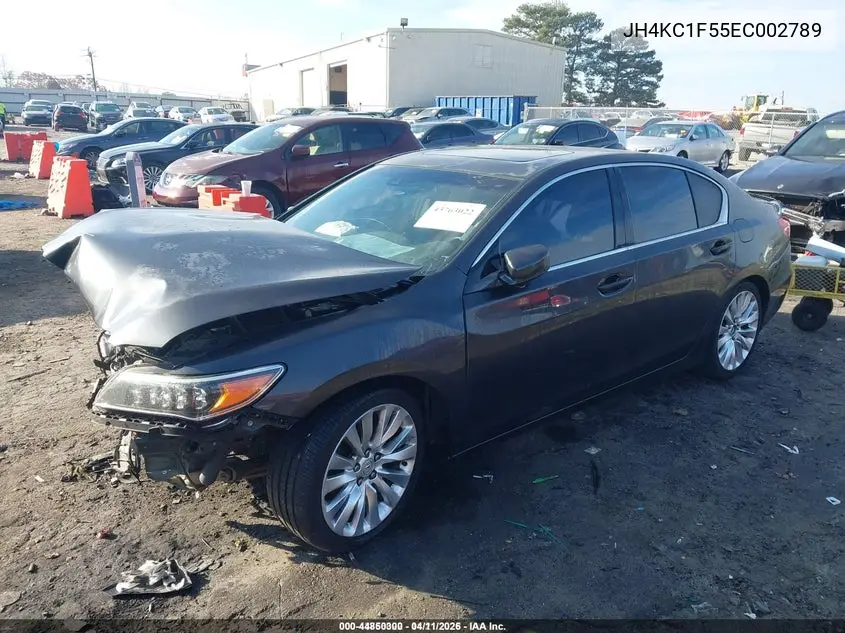 2014 Acura Rlx VIN: JH4KC1F55EC002789 Lot: 44850300