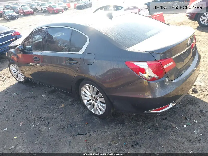 2014 Acura Rlx VIN: JH4KC1F55EC002789 Lot: 44850300