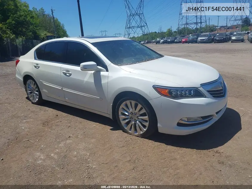 2014 Acura Rlx VIN: JH4KC1F54EC001441 Lot: 45109898