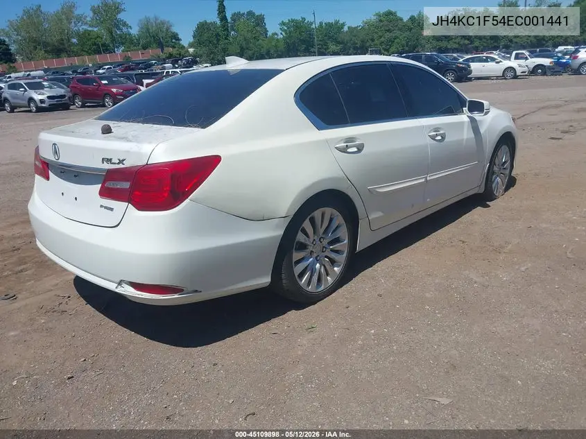 2014 Acura Rlx VIN: JH4KC1F54EC001441 Lot: 45109898