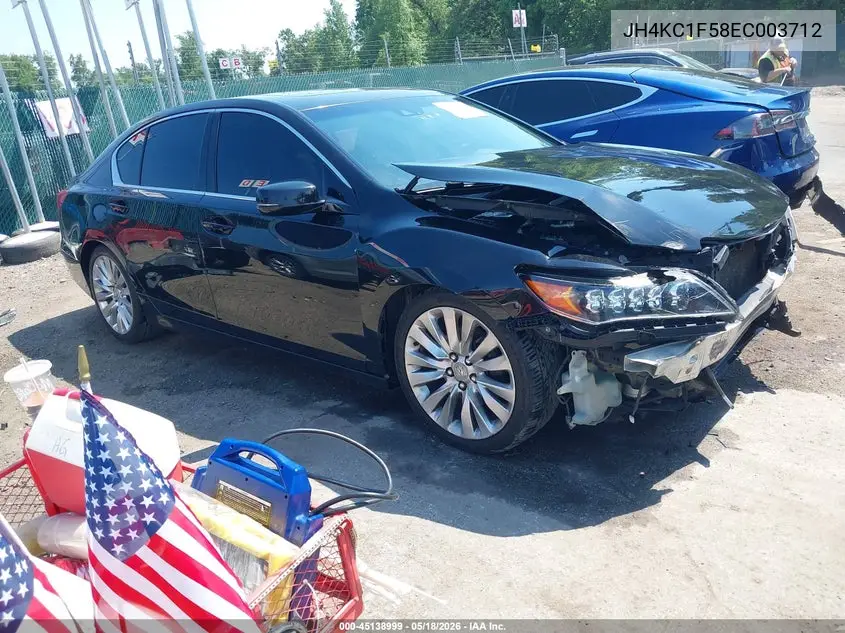 2014 Acura Rlx VIN: JH4KC1F58EC003712 Lot: 45138999