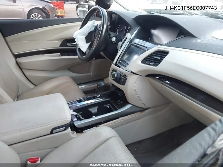 2014 Acura Rlx VIN: JH4KC1F56EC007743 Lot: 45507131
