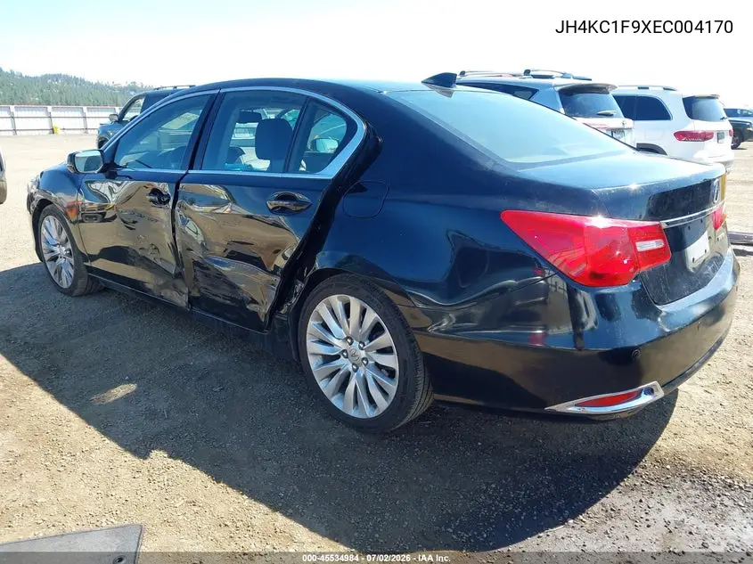 2014 Acura Rlx VIN: JH4KC1F9XEC004170 Lot: 45534984