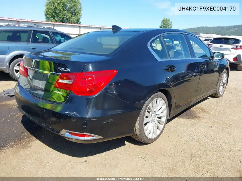 2014 Acura Rlx VIN: JH4KC1F9XEC004170 Lot: 45534984