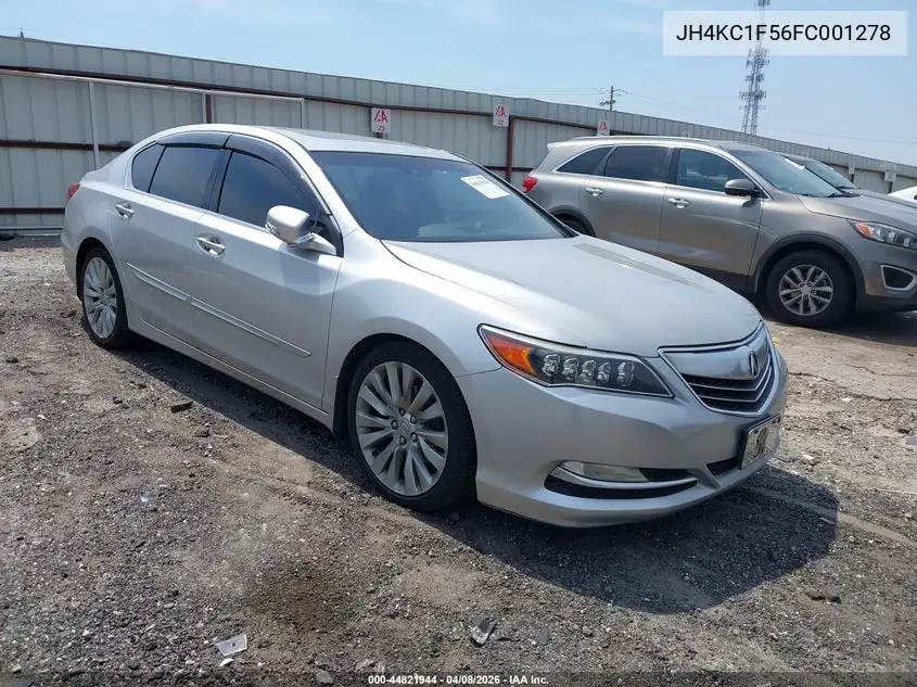 2015 Acura Rlx VIN: JH4KC1F56FC001278 Lot: 44821944