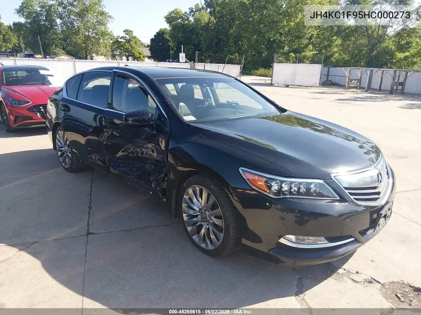 2017 Acura Rlx VIN: JH4KC1F95HC000273 Lot: 45265615