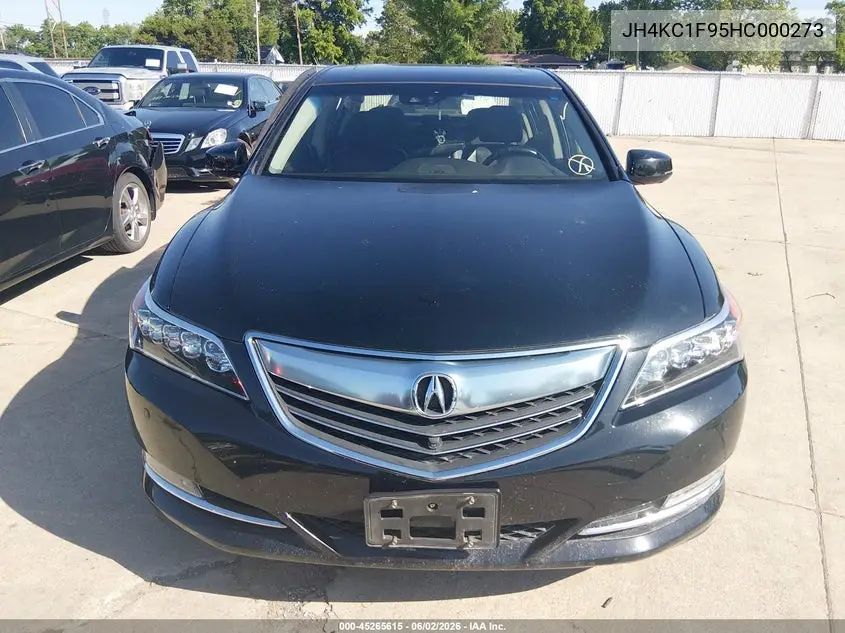 2017 Acura Rlx VIN: JH4KC1F95HC000273 Lot: 45265615
