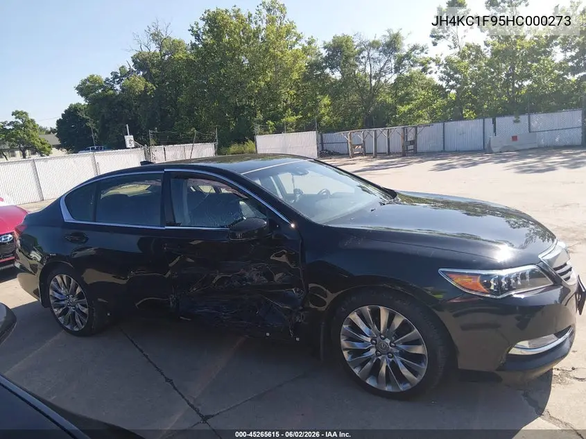 2017 Acura Rlx VIN: JH4KC1F95HC000273 Lot: 45265615