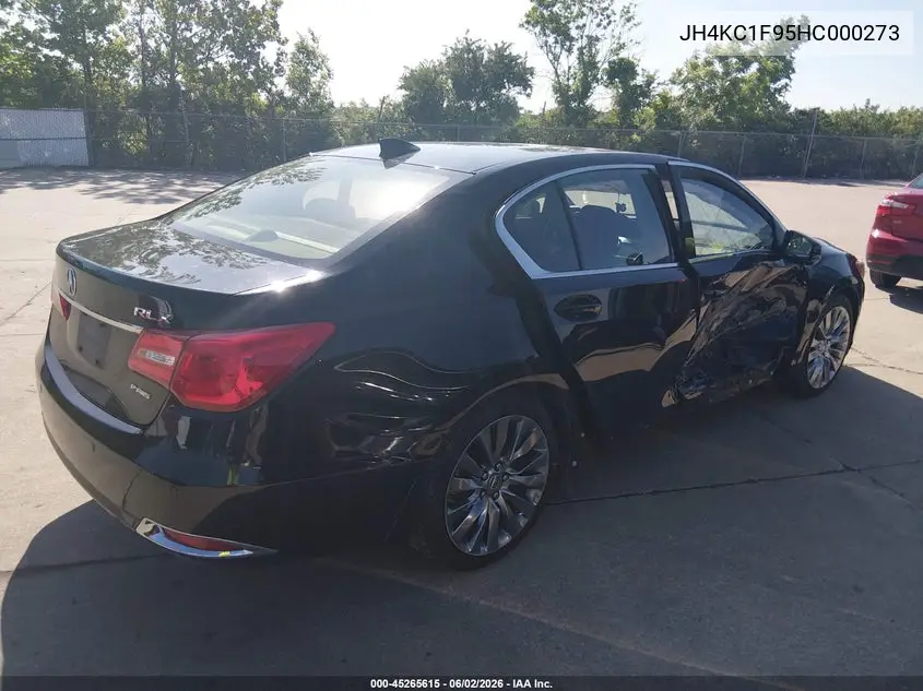 2017 Acura Rlx VIN: JH4KC1F95HC000273 Lot: 45265615