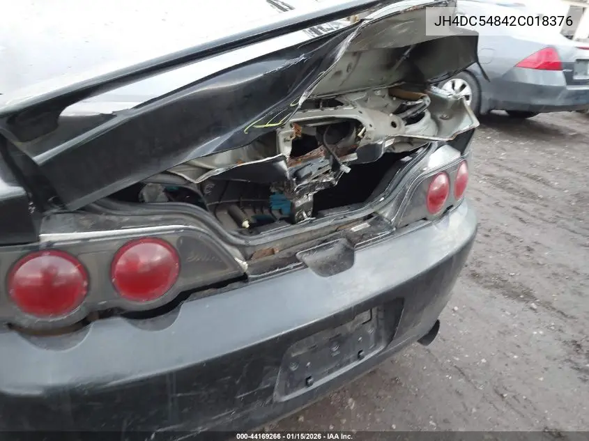 2002 Acura Rsx VIN: JH4DC54842C018376 Lot: 44169266