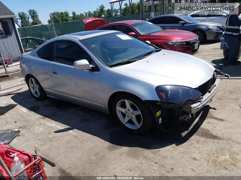 2002 Acura Rsx Type S VIN: JH4DC53062C039032 Lot: 45244359