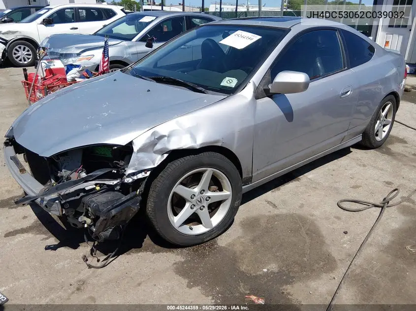 2002 Acura Rsx Type S VIN: JH4DC53062C039032 Lot: 45244359