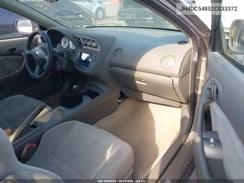 2002 Acura Rsx VIN: JH4DC54852C033372 Lot: 45368859