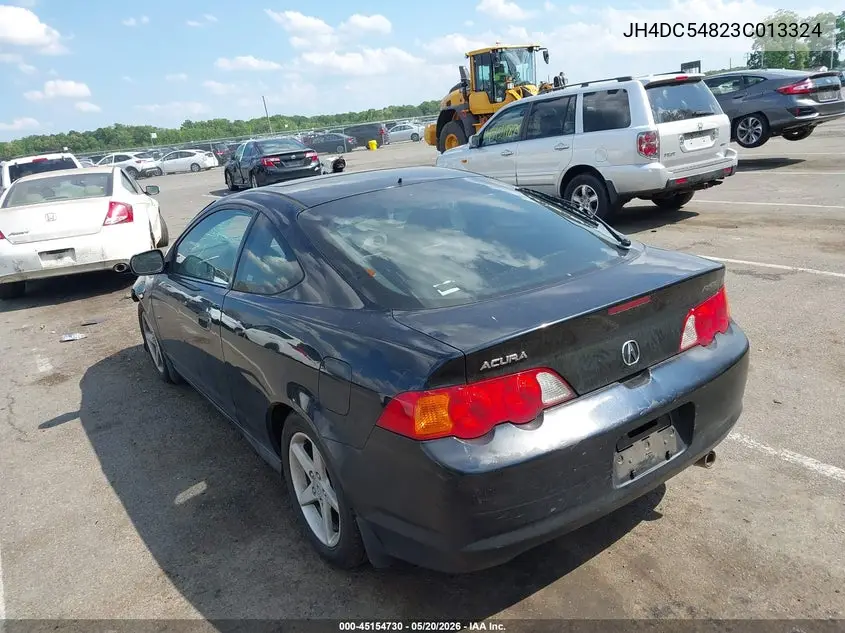 2003 Acura Rsx VIN: JH4DC54823C013324 Lot: 45154730