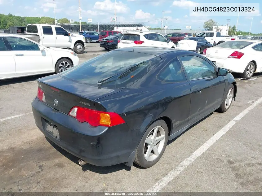 2003 Acura Rsx VIN: JH4DC54823C013324 Lot: 45154730