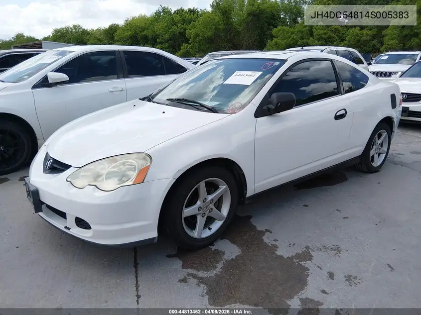 2004 Acura Rsx VIN: JH4DC54814S005383 Lot: 44813462