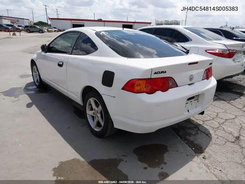 2004 Acura Rsx VIN: JH4DC54814S005383 Lot: 44813462
