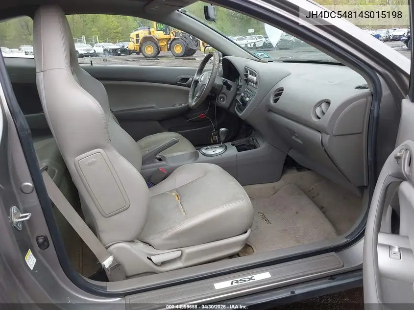 2004 Acura Rsx VIN: JH4DC54814S015198 Lot: 44999658
