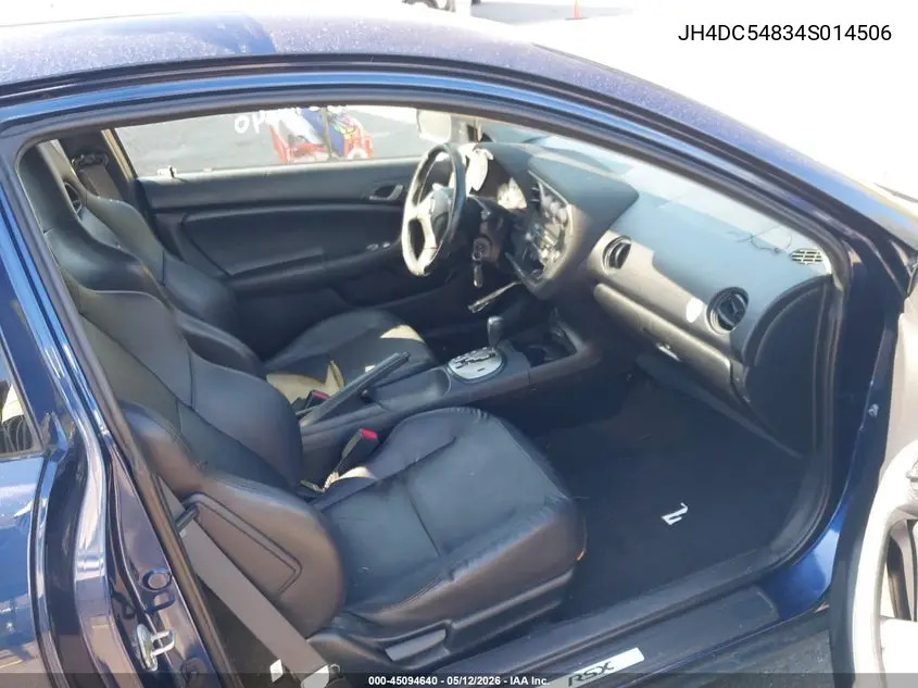 2004 Acura Rsx VIN: JH4DC54834S014506 Lot: 45094640
