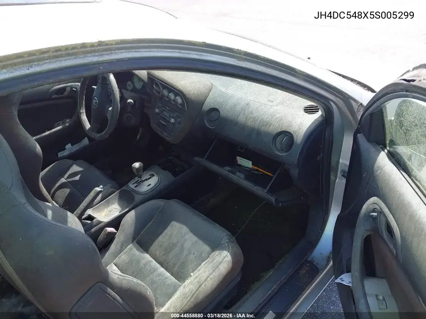 2005 Acura Rsx VIN: JH4DC548X5S005299 Lot: 44558880
