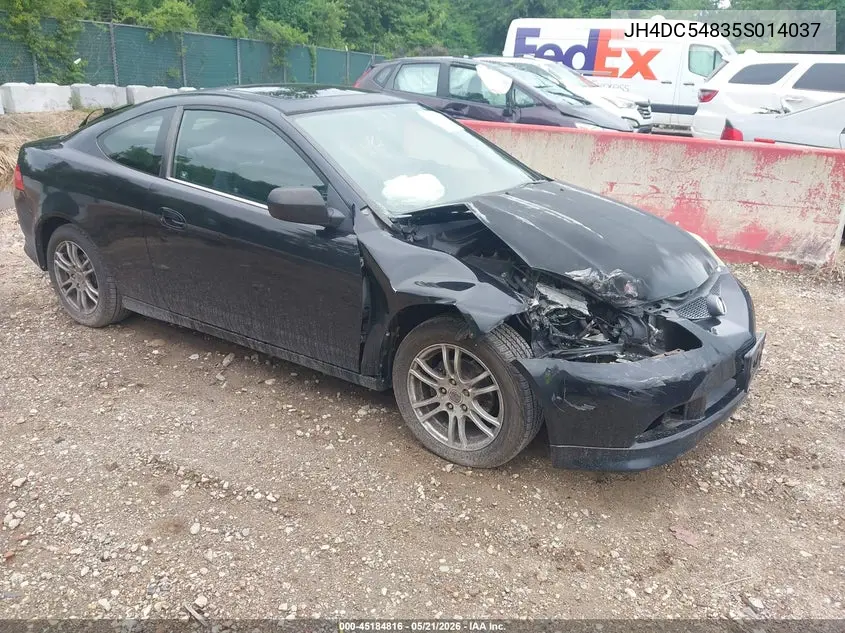 2005 Acura Rsx VIN: JH4DC54835S014037 Lot: 45184816