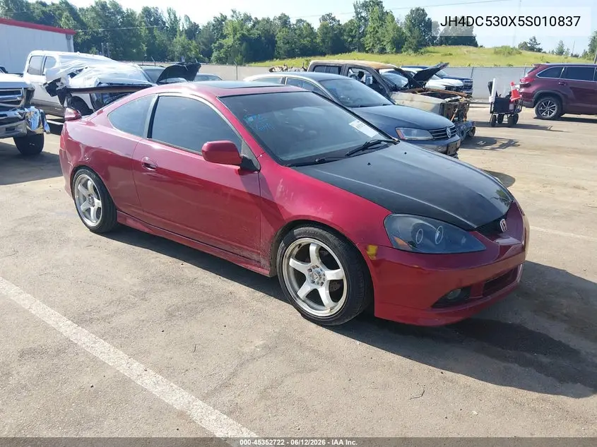 2005 Acura Rsx Type S VIN: JH4DC530X5S010837 Lot: 45352722