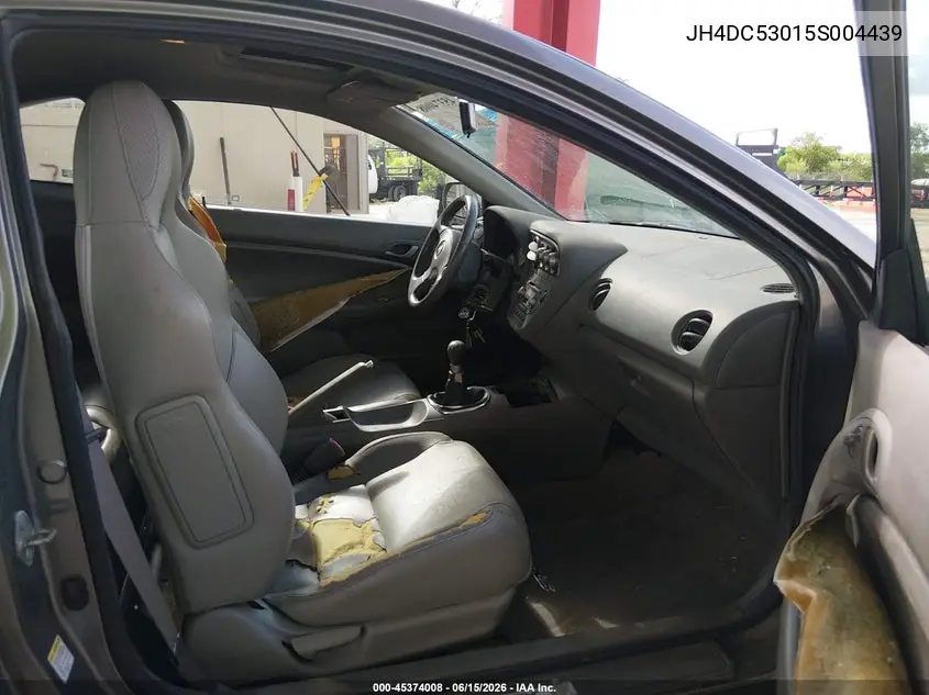 2005 Acura Rsx Type S VIN: JH4DC53015S004439 Lot: 45374008