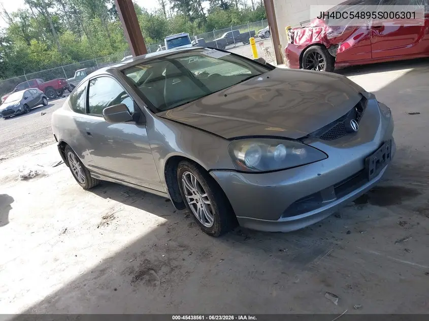 2005 Acura Rsx VIN: JH4DC54895S006301 Lot: 45438561