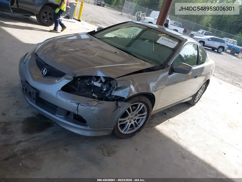 2005 Acura Rsx VIN: JH4DC54895S006301 Lot: 45438561
