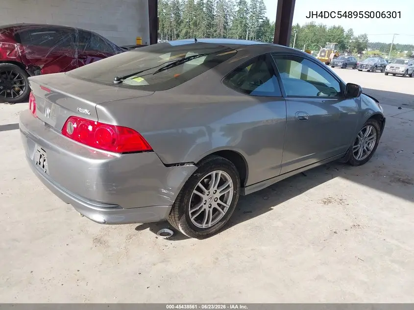 2005 Acura Rsx VIN: JH4DC54895S006301 Lot: 45438561