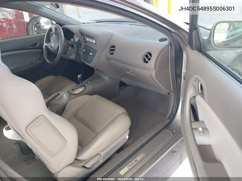 2005 Acura Rsx VIN: JH4DC54895S006301 Lot: 45438561