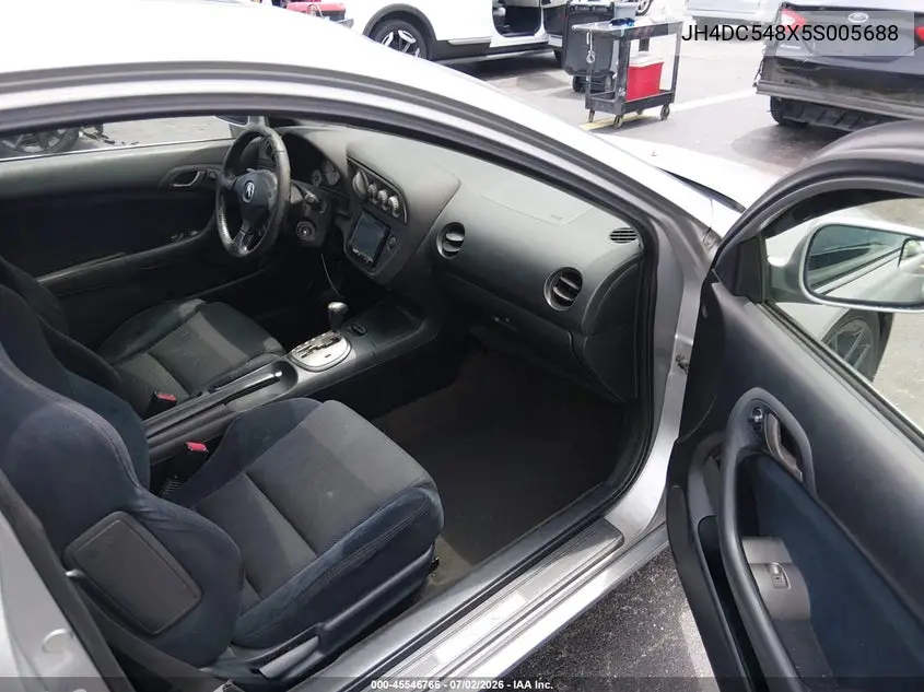 2005 Acura Rsx VIN: JH4DC548X5S005688 Lot: 45546766