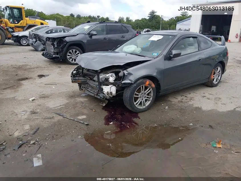 2006 Acura Rsx VIN: JH4DC54806S013185 Lot: 45175827