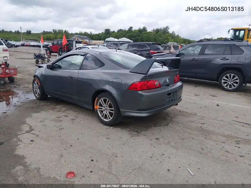 2006 Acura Rsx VIN: JH4DC54806S013185 Lot: 45175827