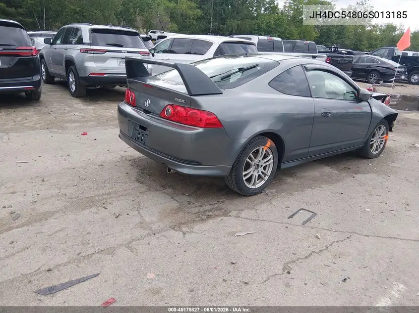 2006 Acura Rsx VIN: JH4DC54806S013185 Lot: 45175827