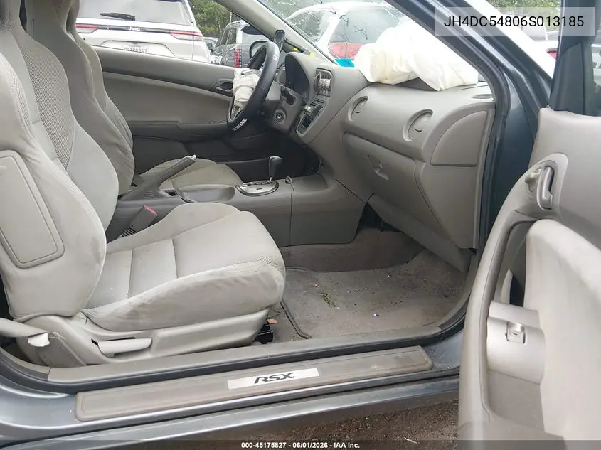2006 Acura Rsx VIN: JH4DC54806S013185 Lot: 45175827