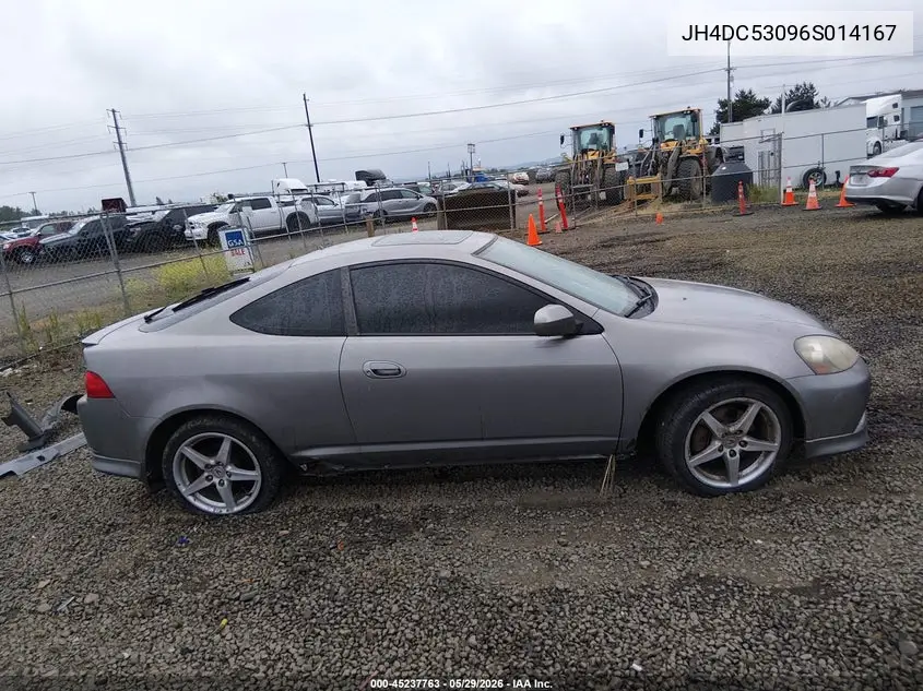 2006 Acura Rsx Type S VIN: JH4DC53096S014167 Lot: 45237763