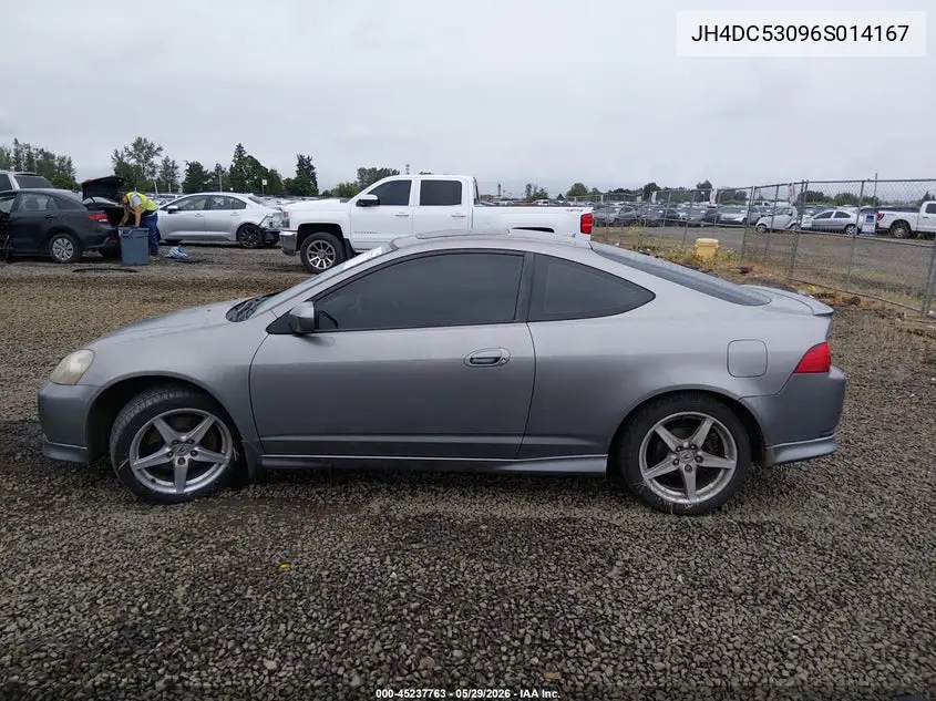 2006 Acura Rsx Type S VIN: JH4DC53096S014167 Lot: 45237763