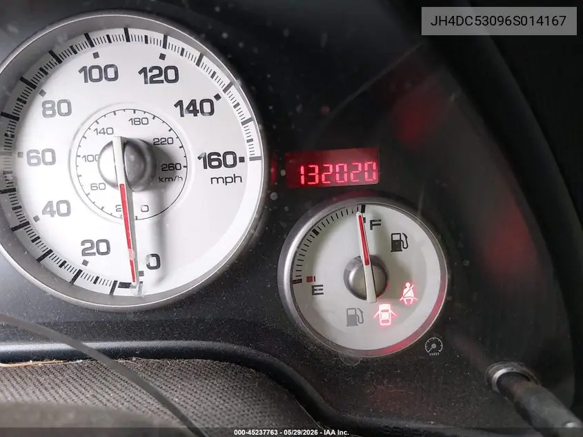 2006 Acura Rsx Type S VIN: JH4DC53096S014167 Lot: 45237763
