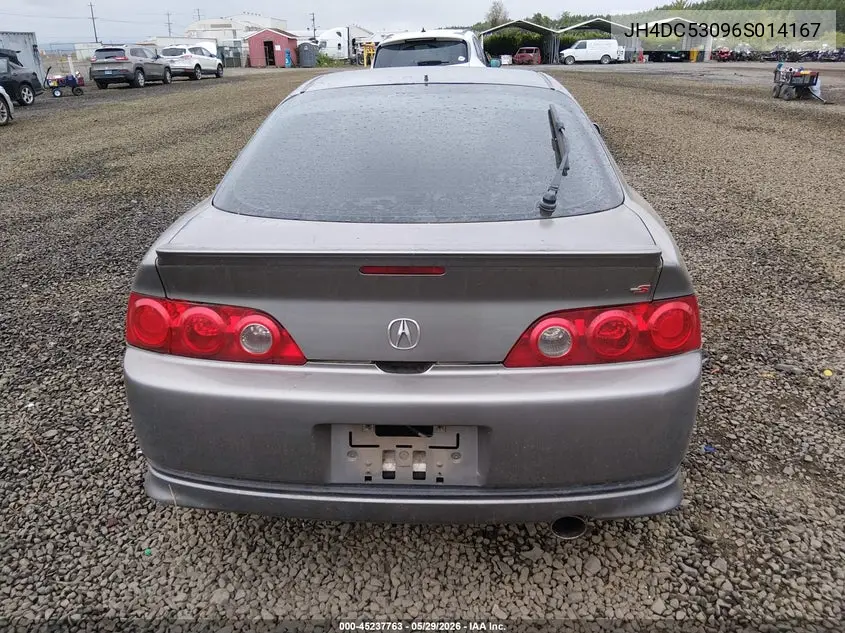 2006 Acura Rsx Type S VIN: JH4DC53096S014167 Lot: 45237763