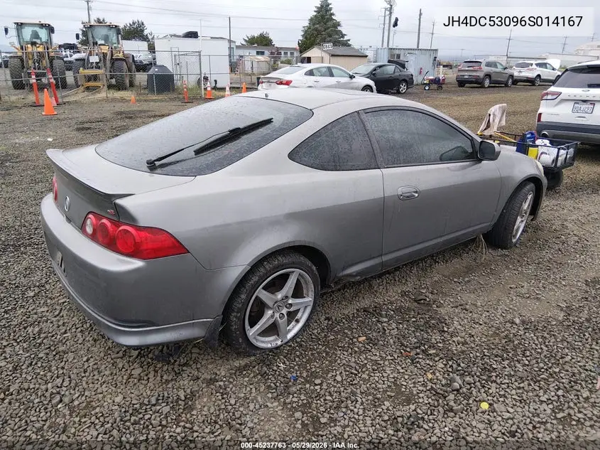 2006 Acura Rsx Type S VIN: JH4DC53096S014167 Lot: 45237763